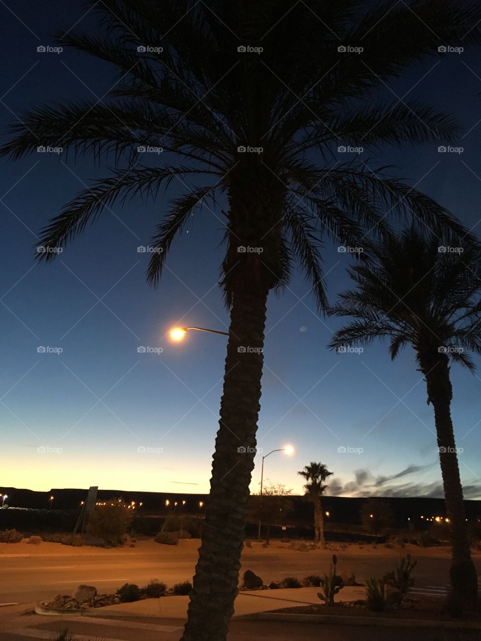 Sun down in Nevada 