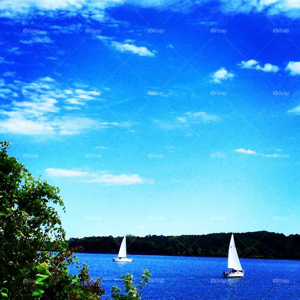 Beautiful day for sailing 