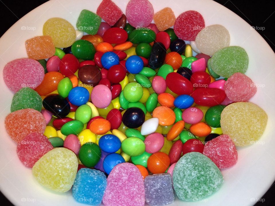 Mixed Colorful Candies