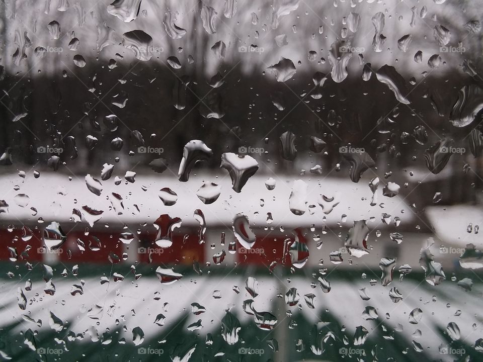 raining