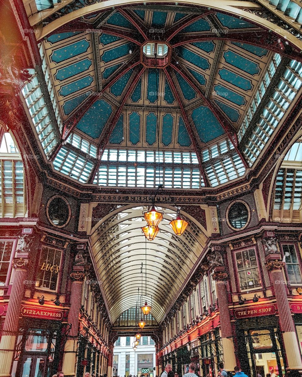 One of my favourite spot in London, that's the stunning Leadenhall Market!