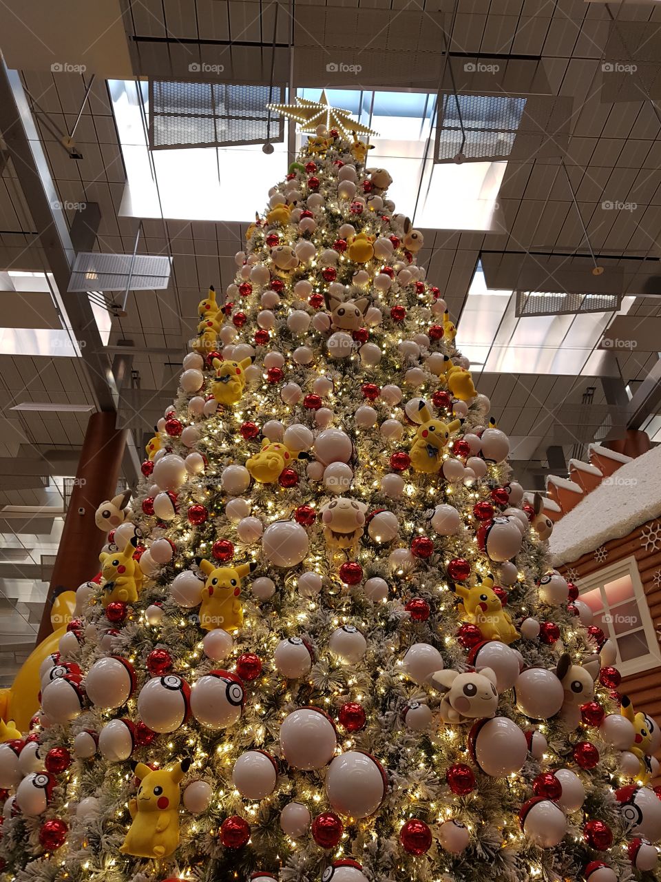 pokeman christmas tree