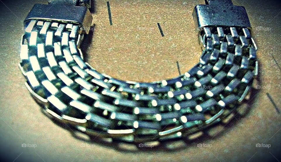 silver bracelet