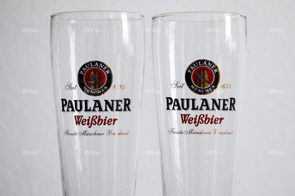 Paulaner glasses