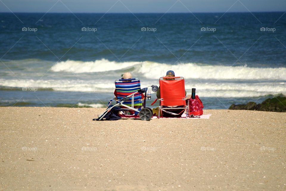 Couple at beach