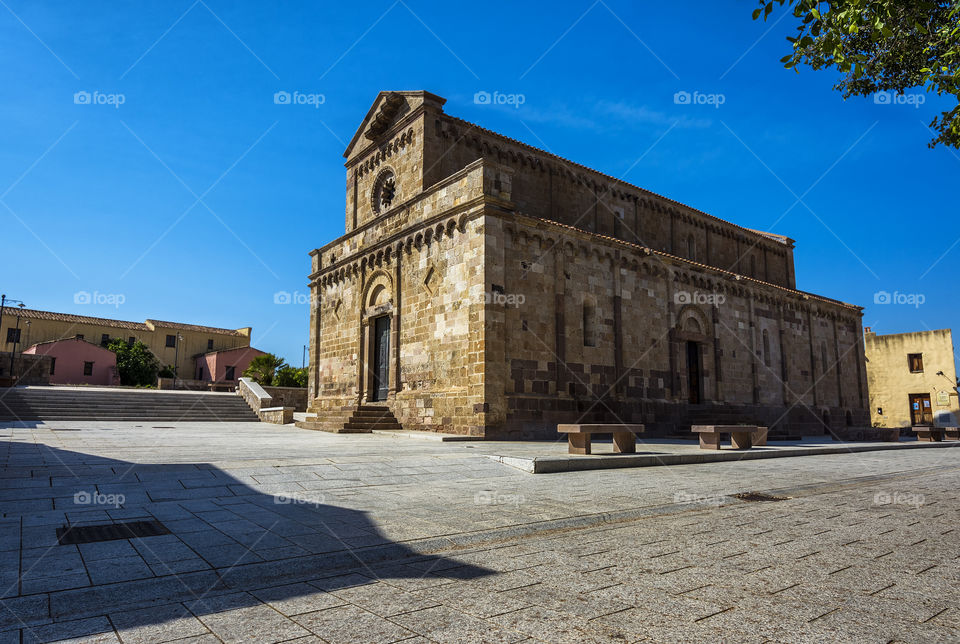 The Romanesque Cathedral of Tratalias, Sardinia