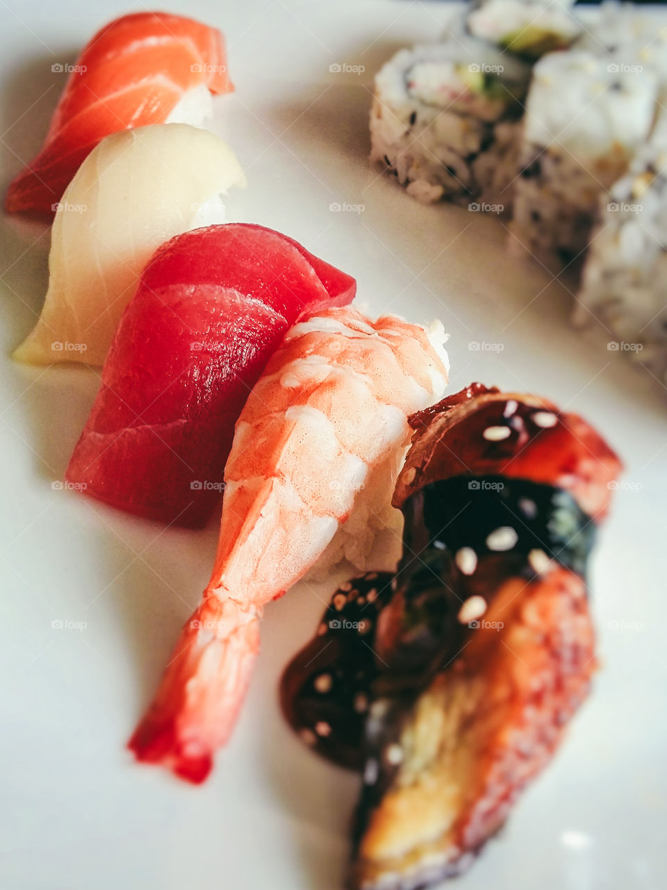 Close-up of Sushi