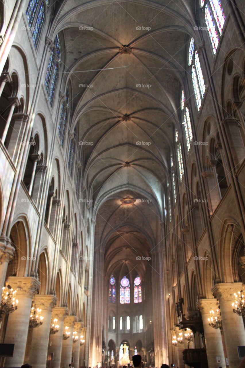 Inside Norte dame 