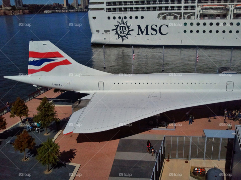 water airplane boat port by javidog