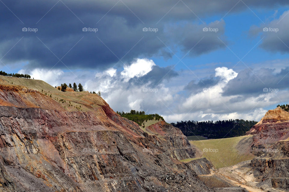 nature outdoors black mountain by refocusphoto