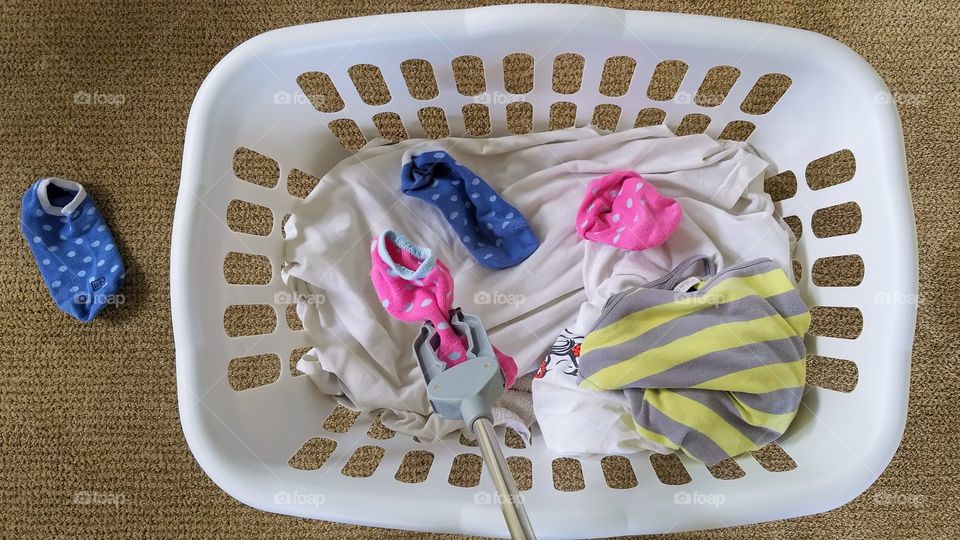 Doing laundry