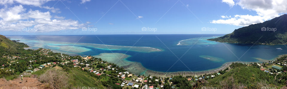 beach ocean paradise island by theemuki