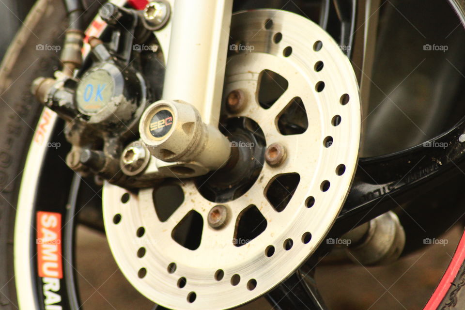 disk break motor bike