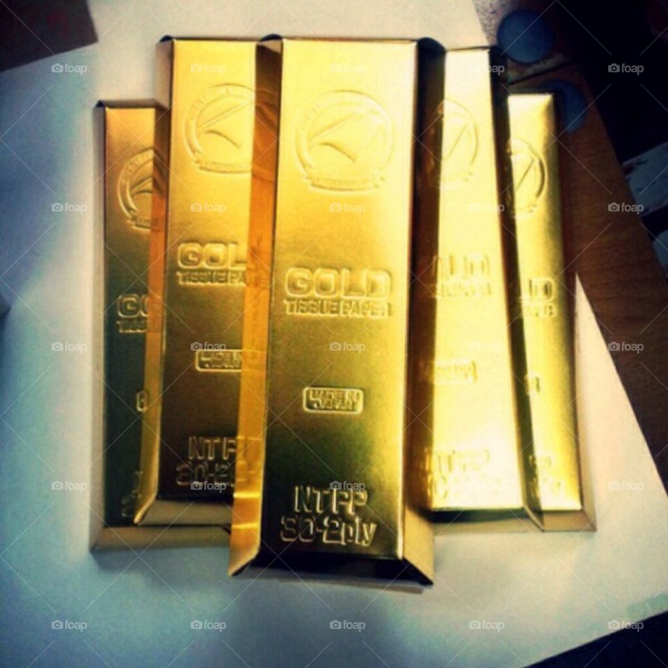 Gold Tissue Papers