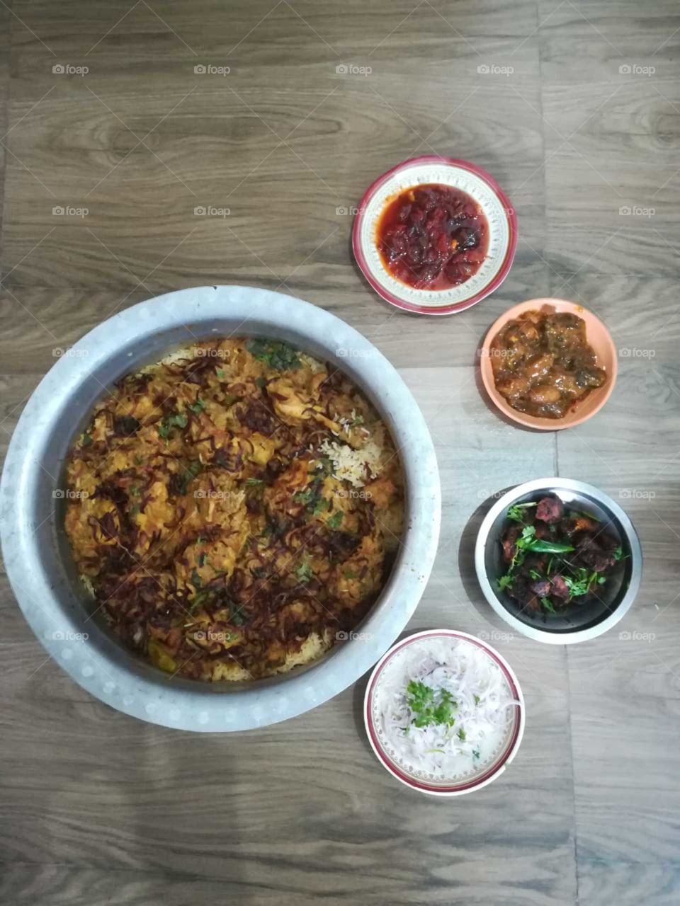 It’s a home made tasty biryani 