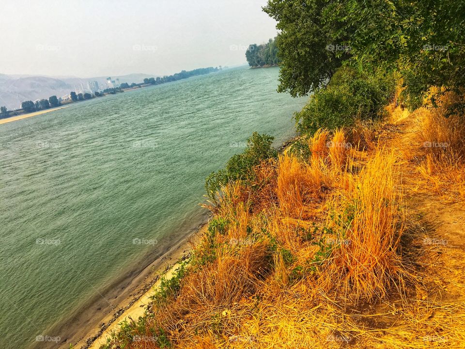 Smokey day at the beach 