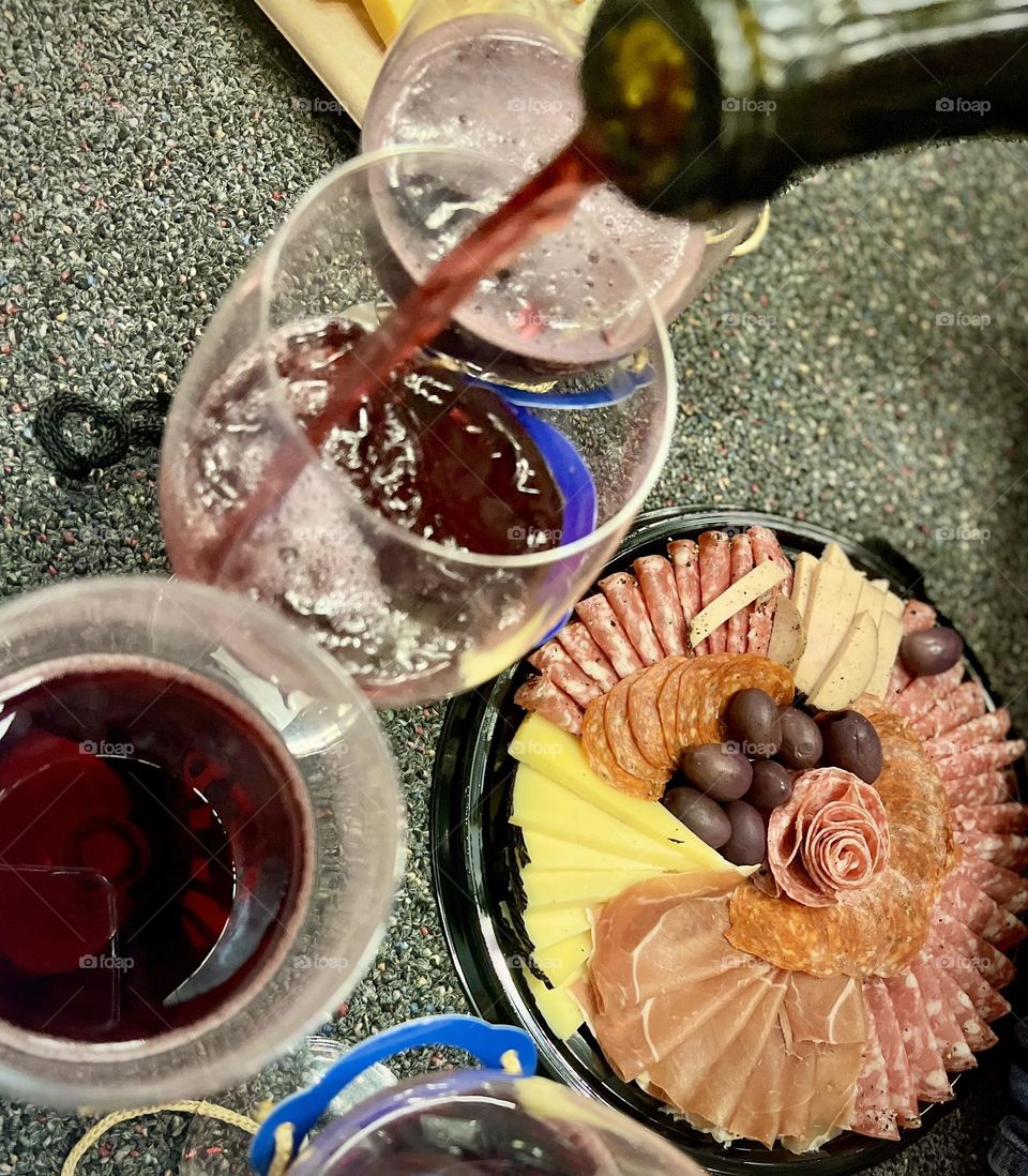 Circles on food geometry 