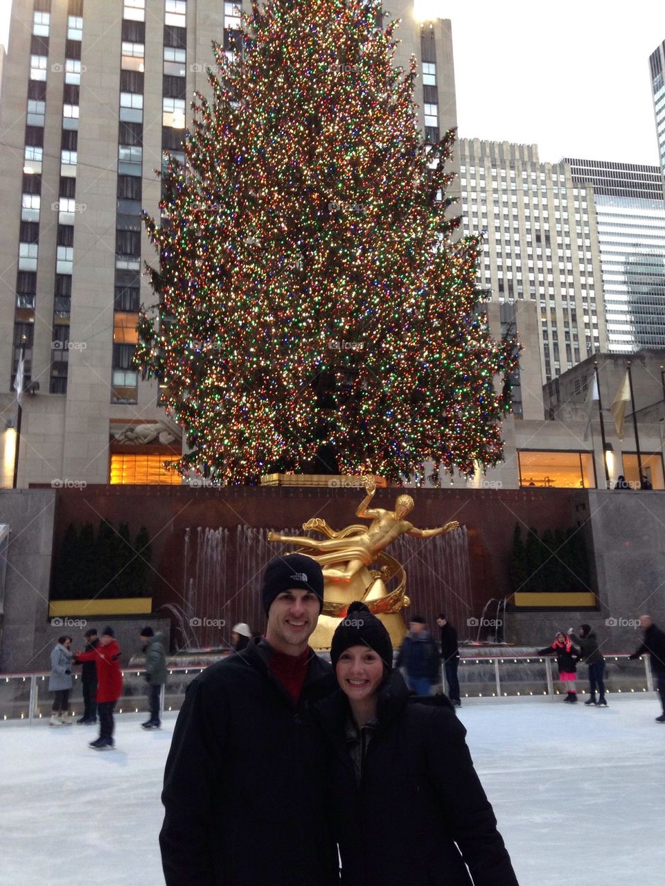 NY ice skating 