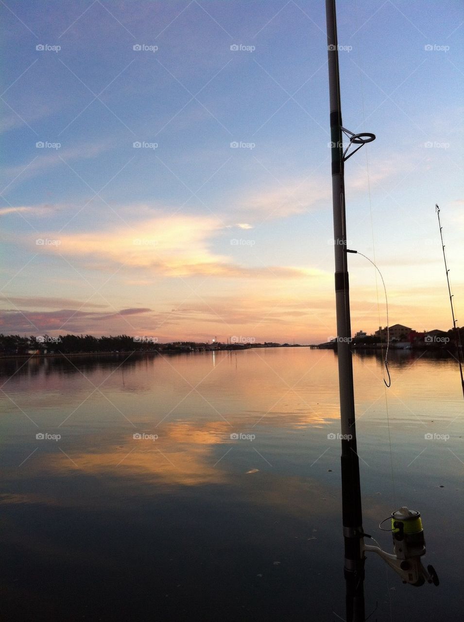 Fishing sunrise 