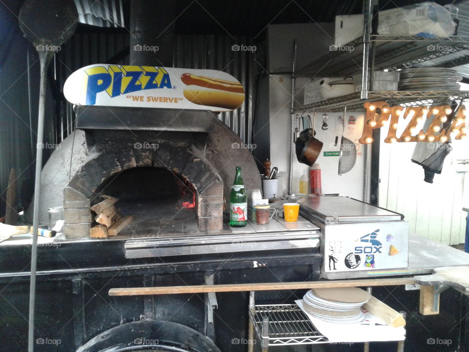 pizza cart outdoor