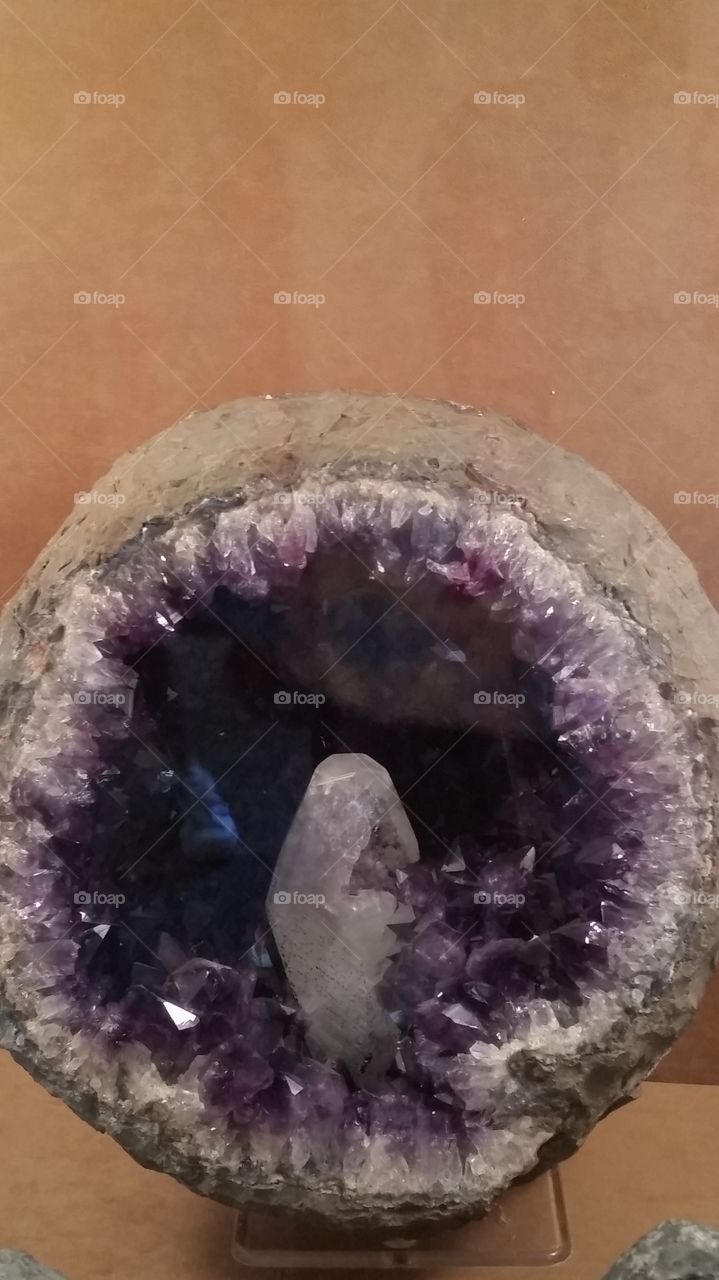 Amethyst Geode with a Renter