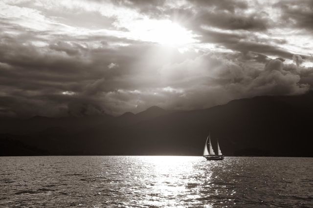 Sailboat by the Sunset