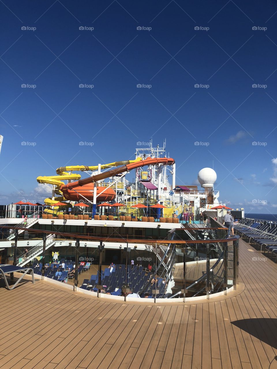 Nice water slide on the Cruise 
