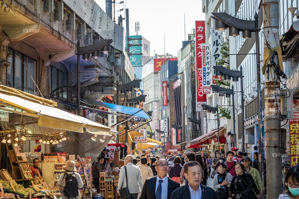 Japan shopping street