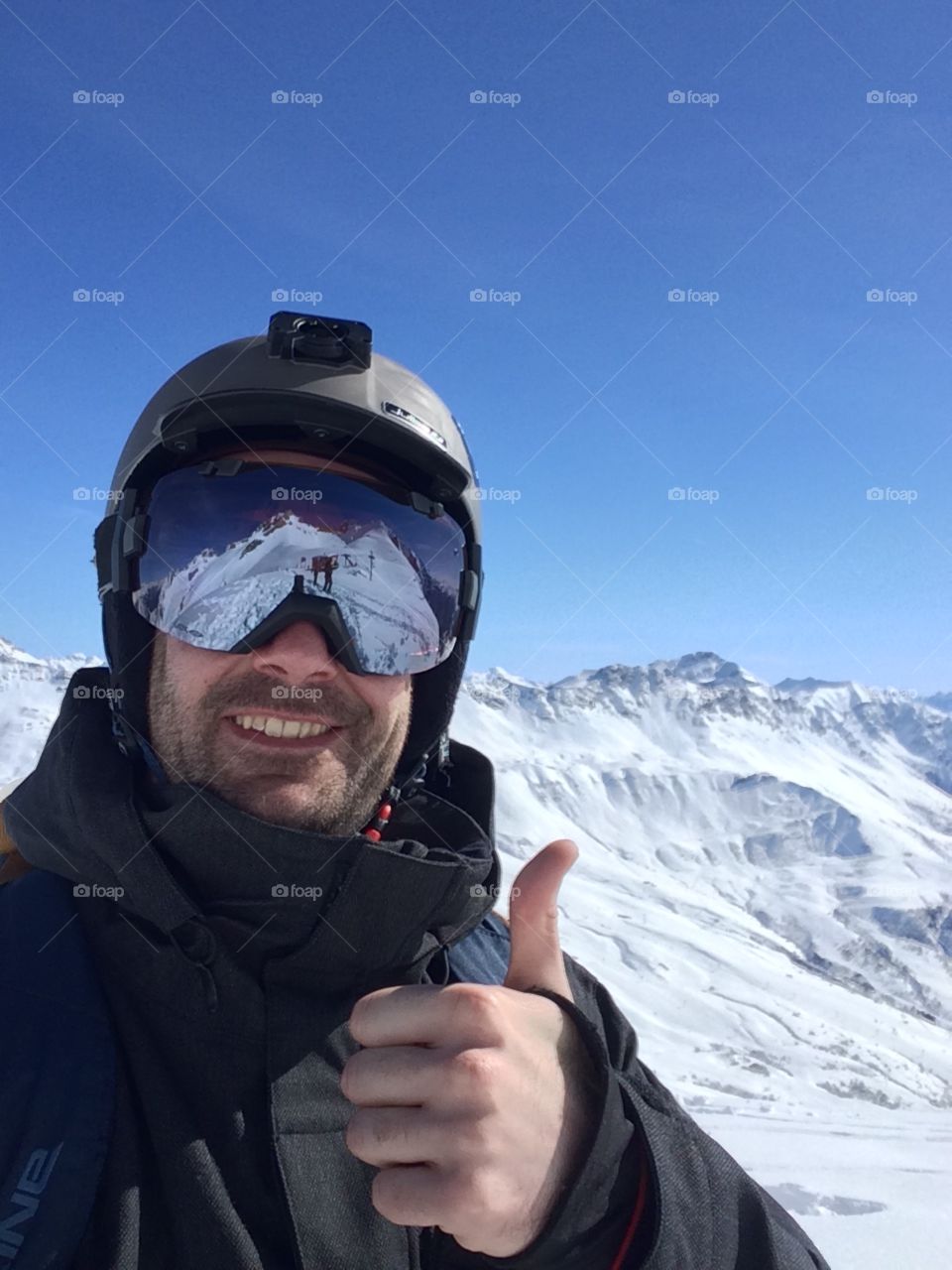 Selfie at the top !