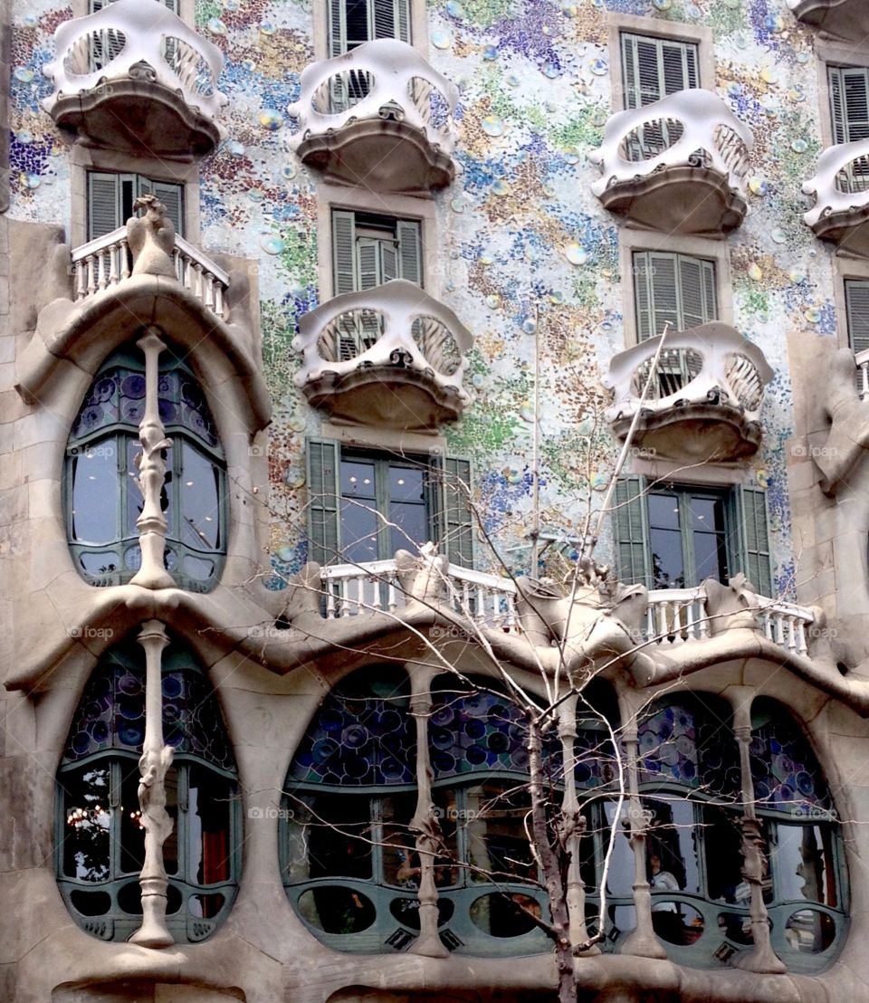 Gaudi's windows