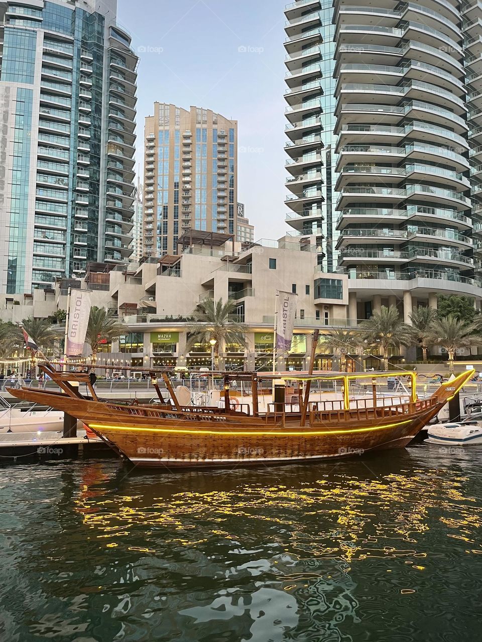 Traditional wooden boat 