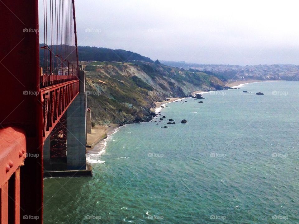 Crossing the Golden Gate Bridge 