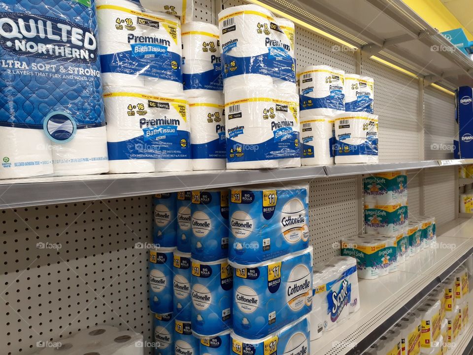 Toilet Paper In Stock