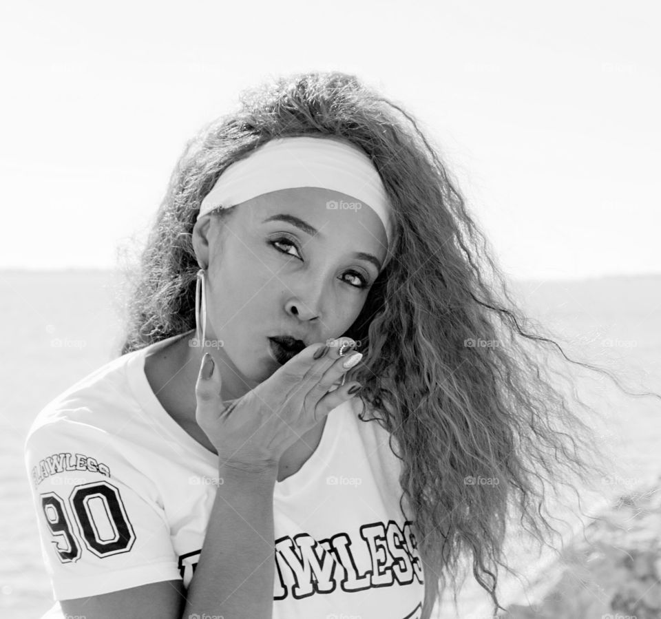 black and white Beauty