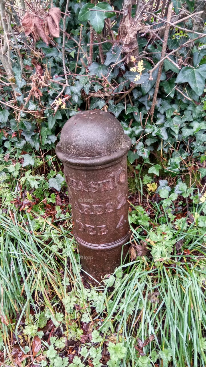 An old hydrant in Ulster folk museum near Belfast in North Ireland