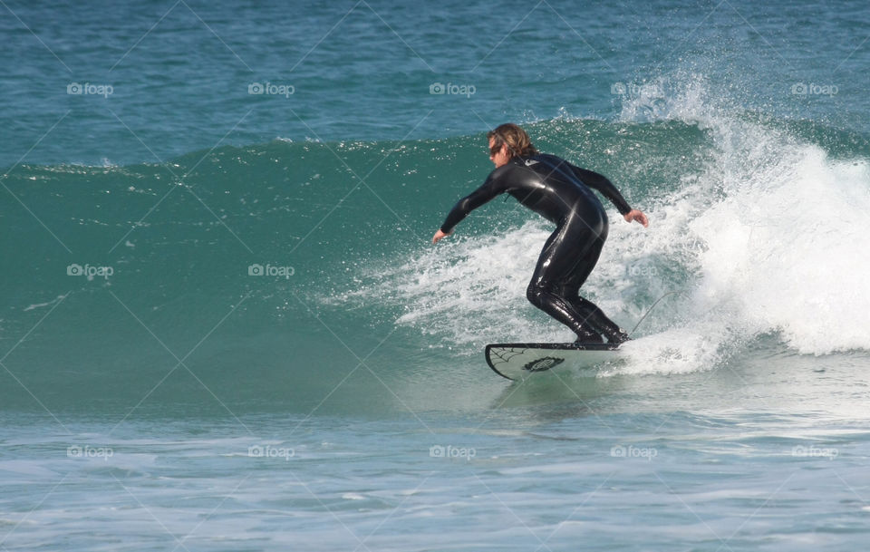 Cornish surfer
