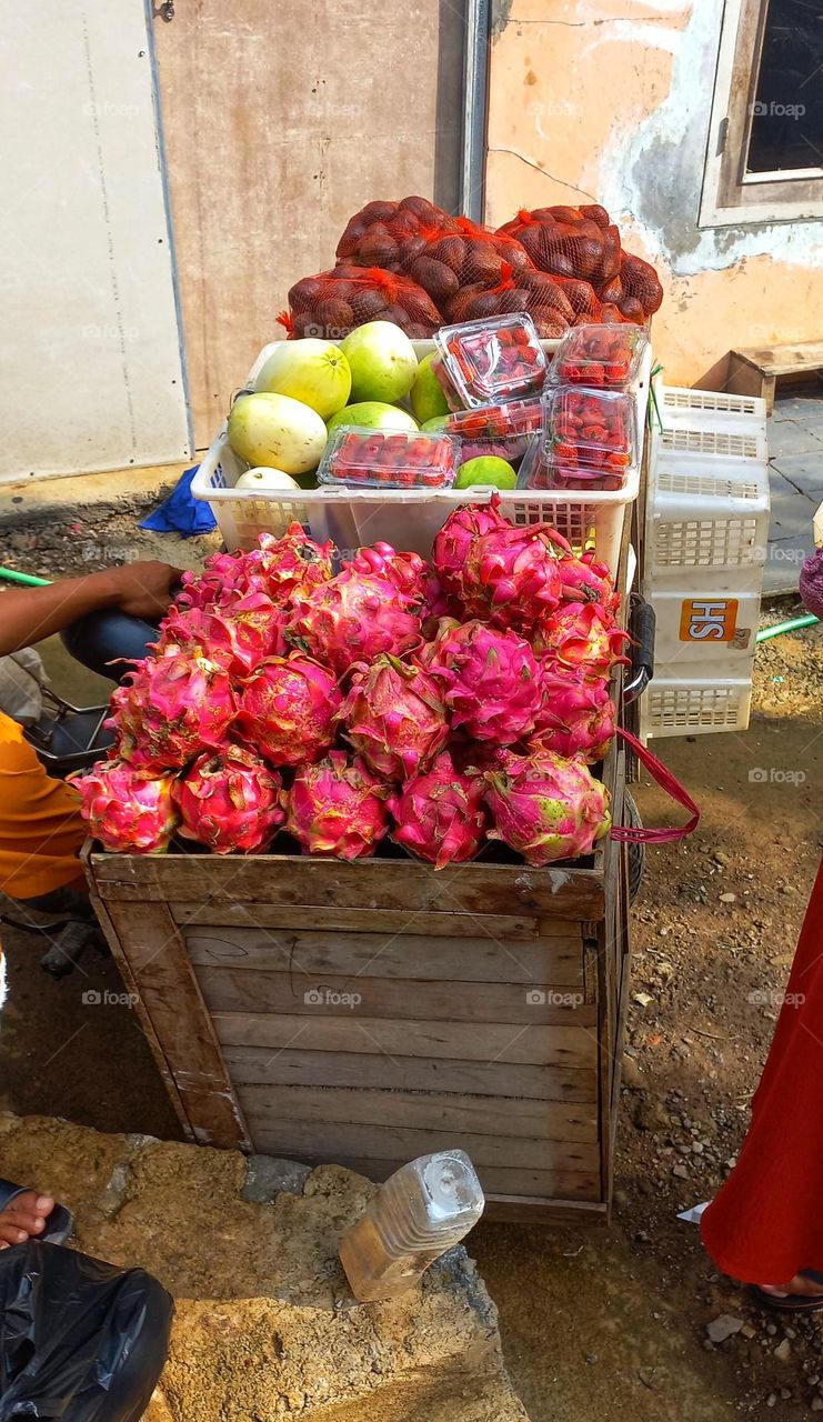 The fruits are being marketed around the countryside