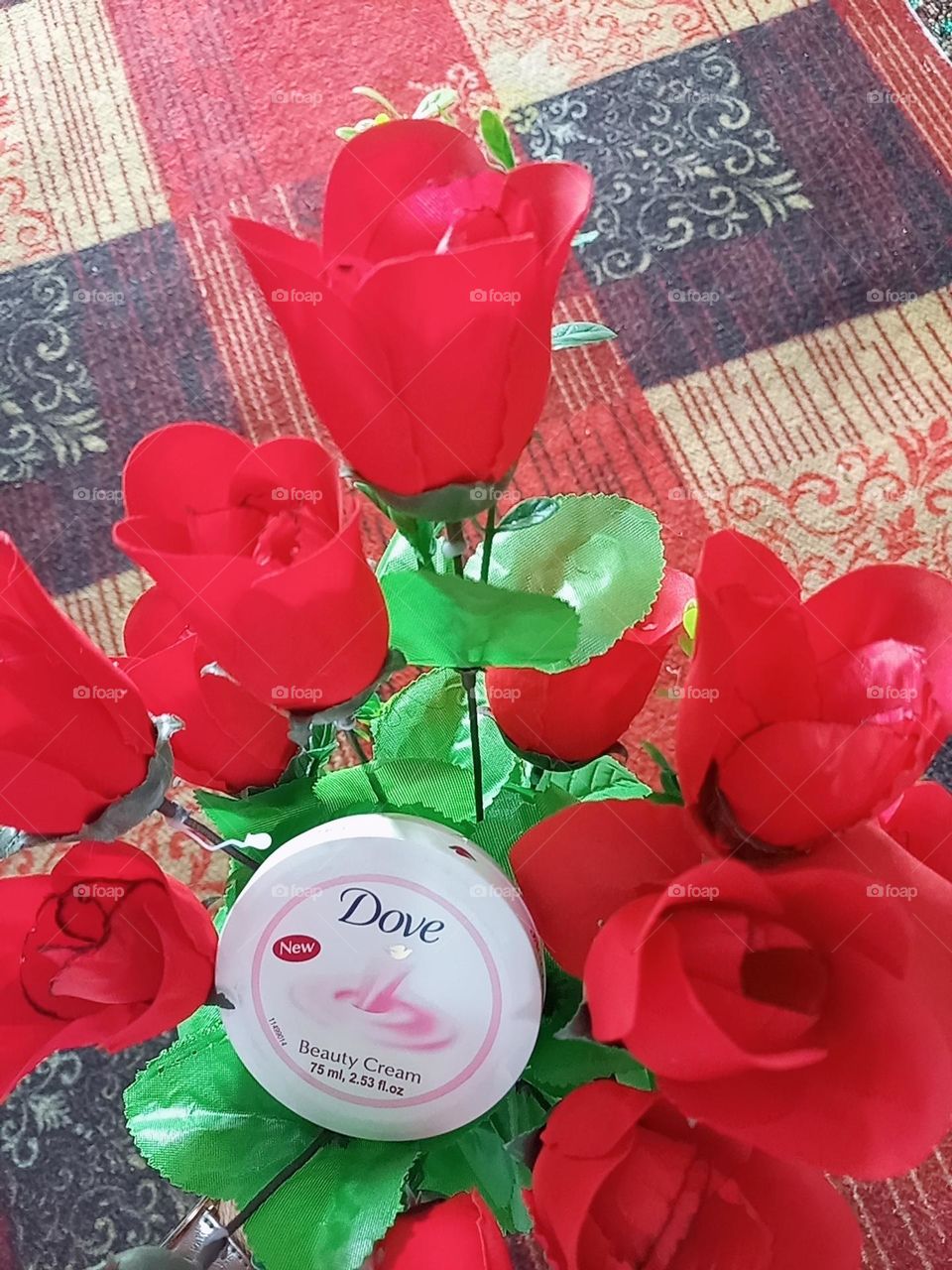 beauty cream is like flower