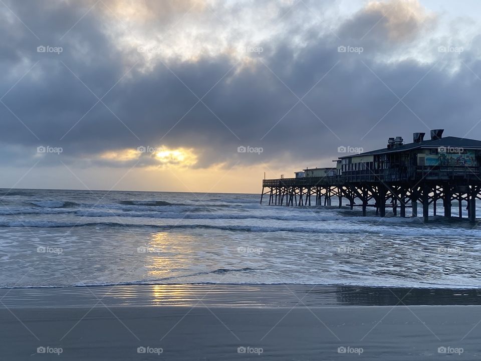 Pier sunrise 