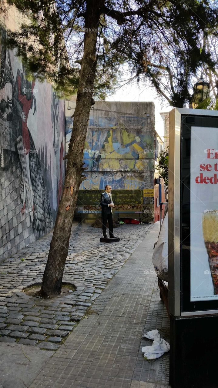 Sad Streets of Argentina.