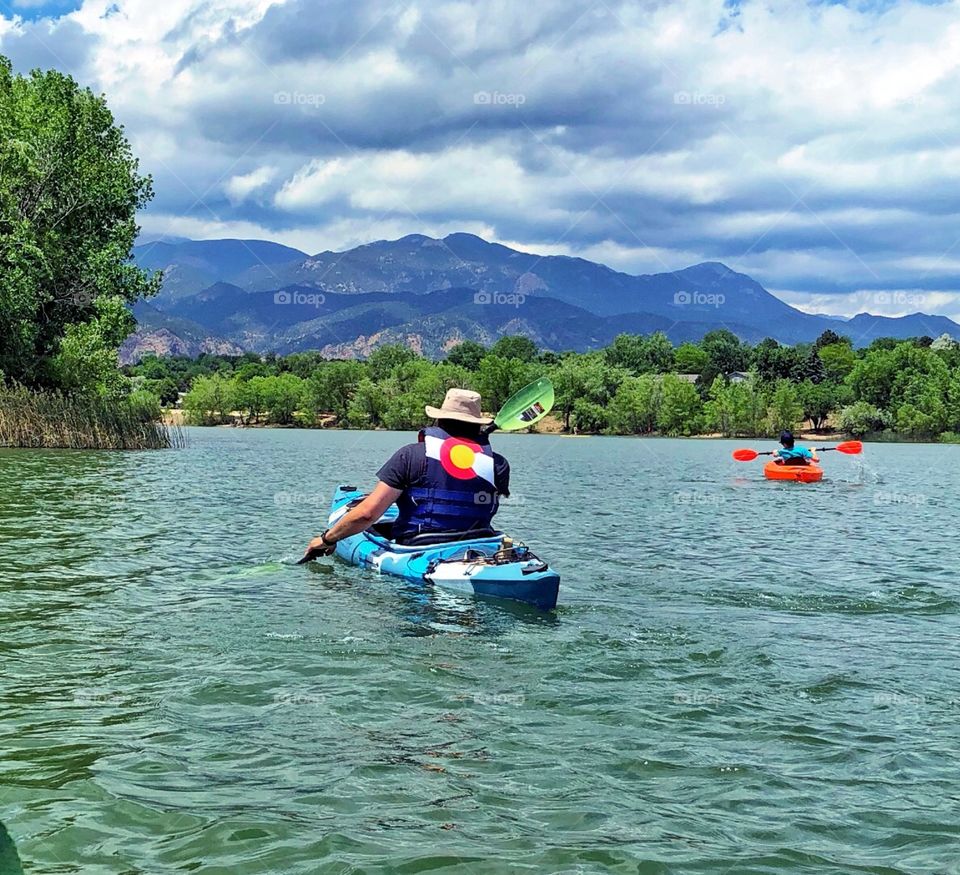 Colorado kayaking 