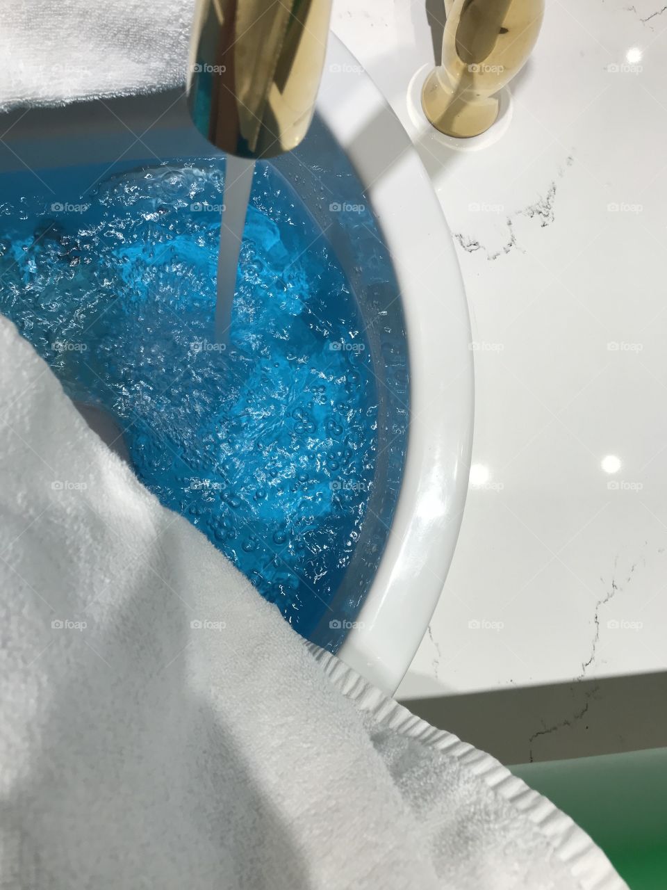 Hot bubbly water for a perfect relaxing spa day. I love treating myself to Pedicures.