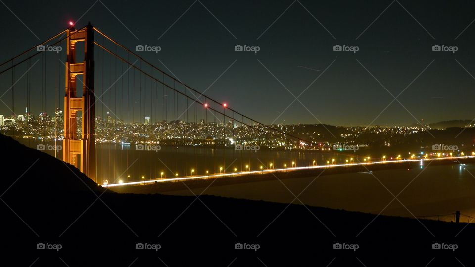 Golden Gate Bridge night