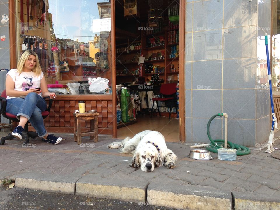 Street, City, People, Stock, Commerce