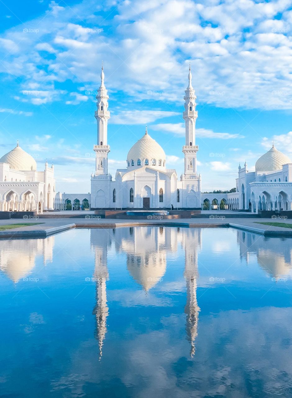 White mosque in Bolgar, Kazan
