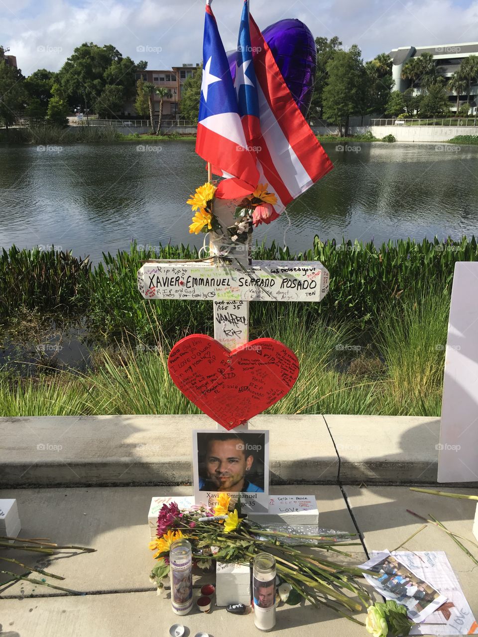 In memory of Pulse victim XAVIER EMMANUEL SERRANO ROSADO.