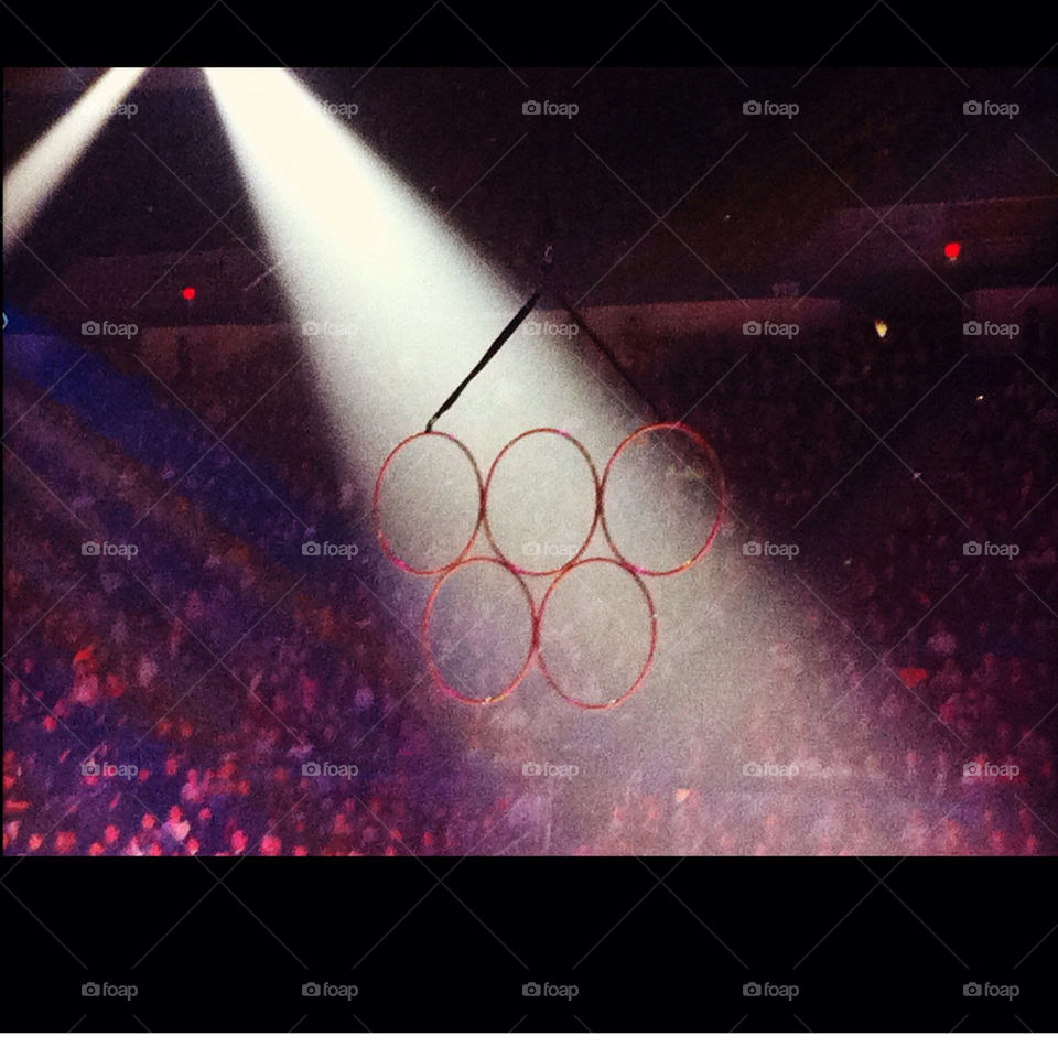 rings lights gym olympics by serendipity0077
