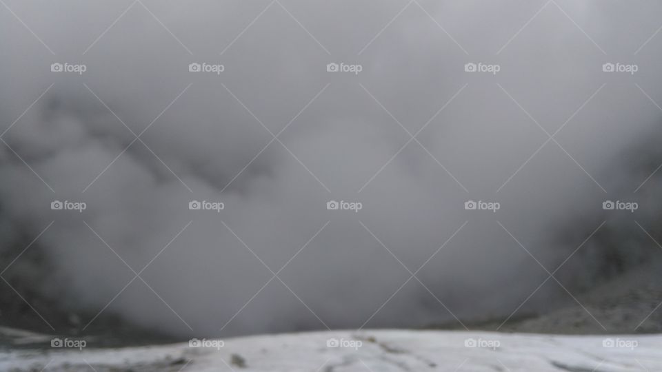 Fog, Snow, Abstract, Landscape, Winter