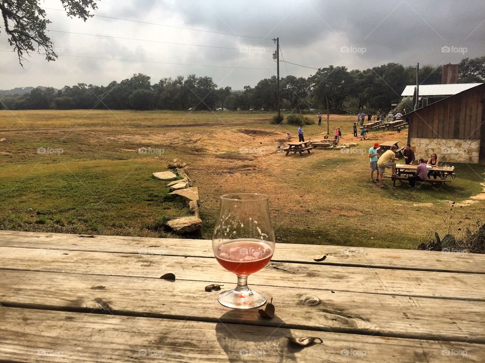 beer and patio life in Austin