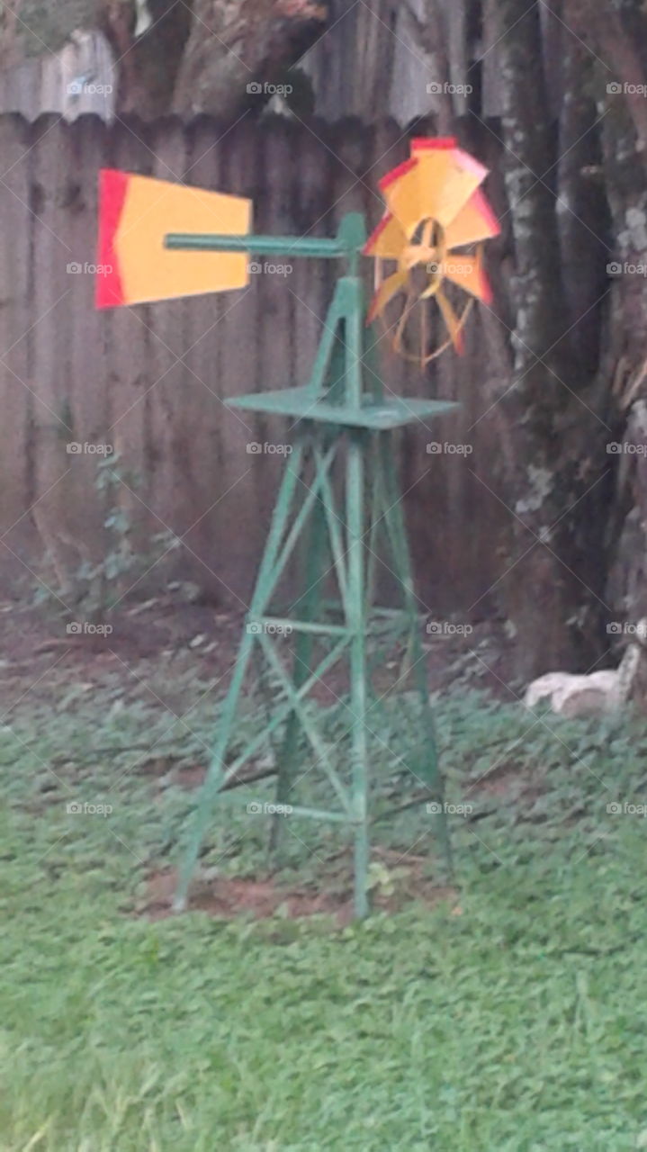 Mini Windmill. lawn decoration.